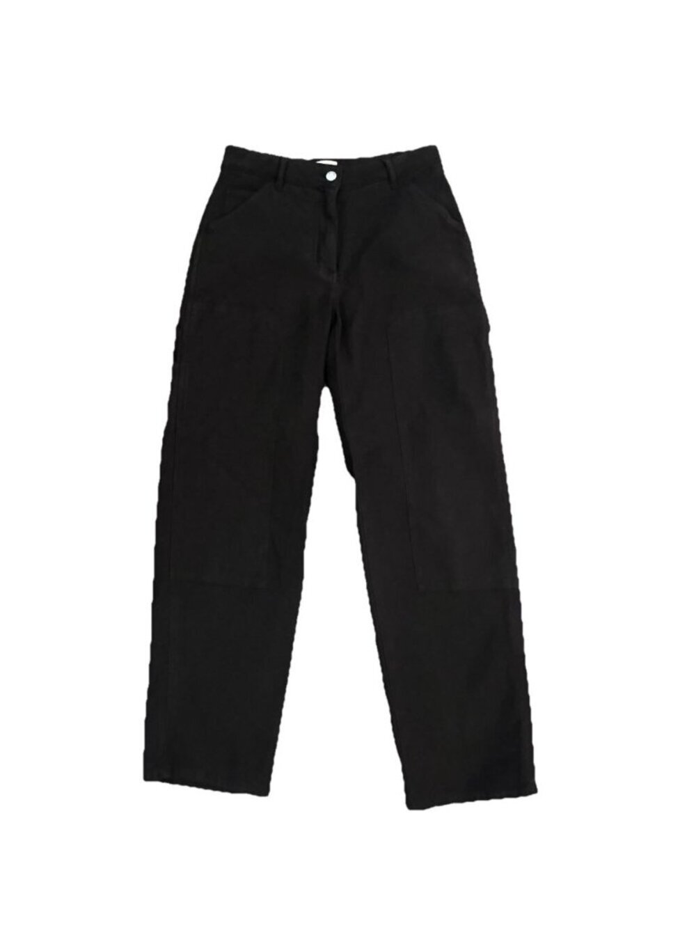 Wilfred Free Women’s Black Cargo Pants Regular Fit Straight Leg Size 4 Utility